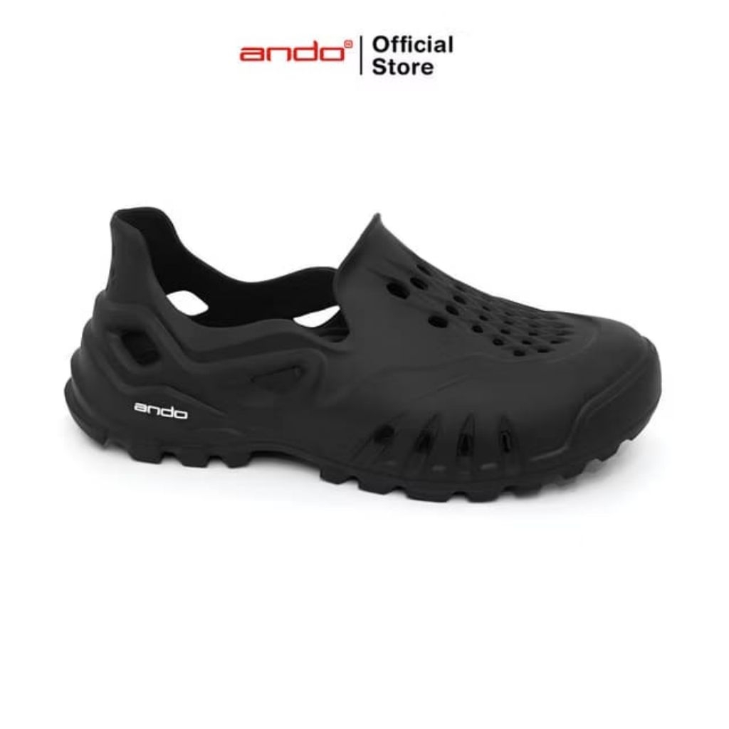 Ando Sepatu Sneakers Maestro Pria Dewasa Hitam