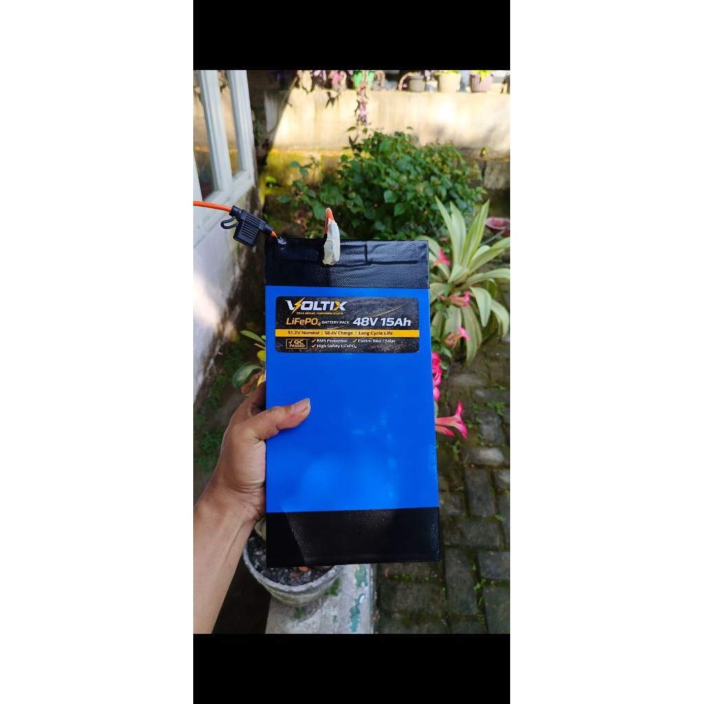 Pesanan Lifepo4 48v 15ah bms standart