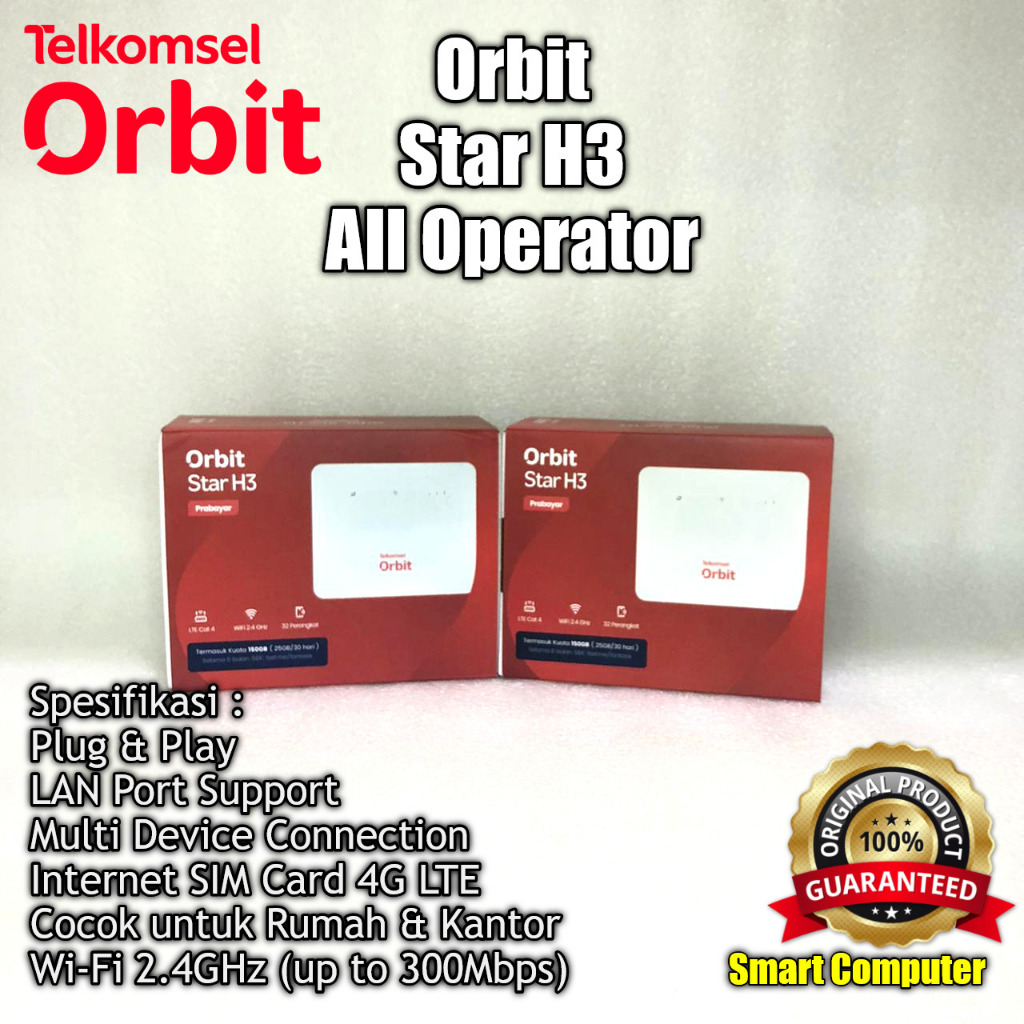 Orbit Star H3 B313-321 | Modem Unlock All Operator