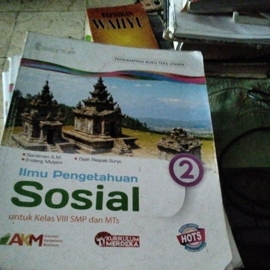 buku IPS 2 SMP kurikulum merdeka platinum