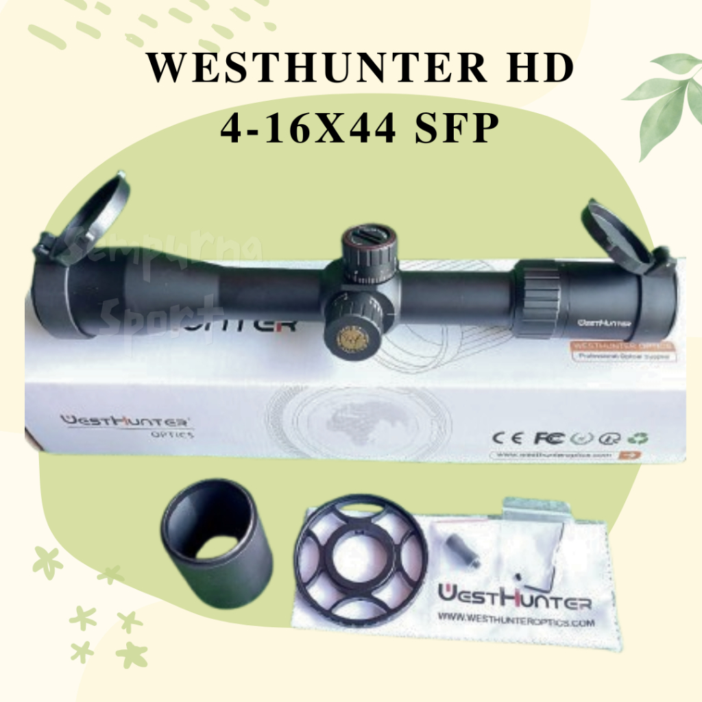 Teleskop WestHunter HD 4-16X44 SFP II Jual Telescope 4-16x44SFP - Teleskop WestHunter Terlaris