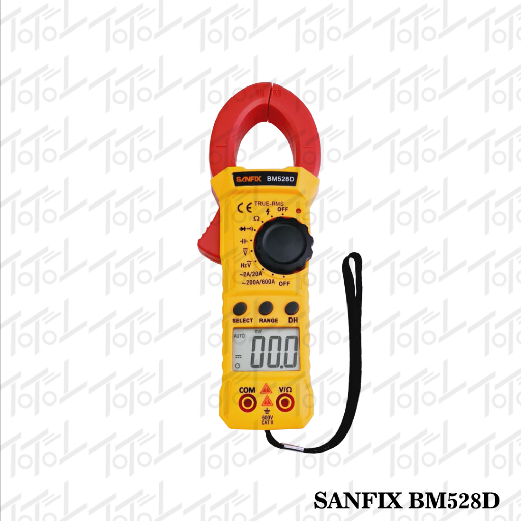 Sanfix BM528D Tang Ampere AC 600A / Clamp Meter AC Sanfix BM-528D / Sanfix BM 528D