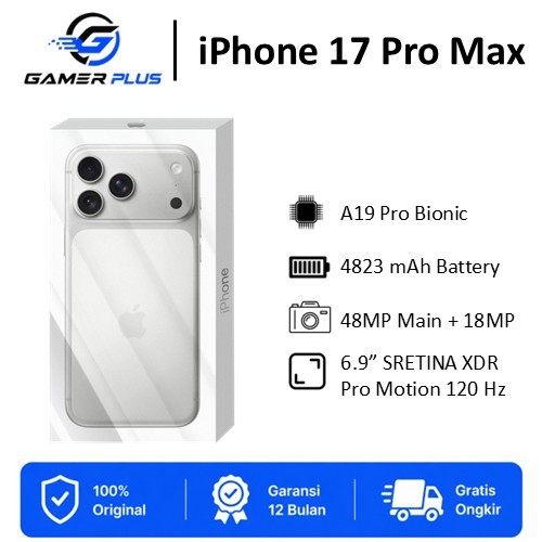 iPhone 17 Pro Max 2TB - Garansi Resmi