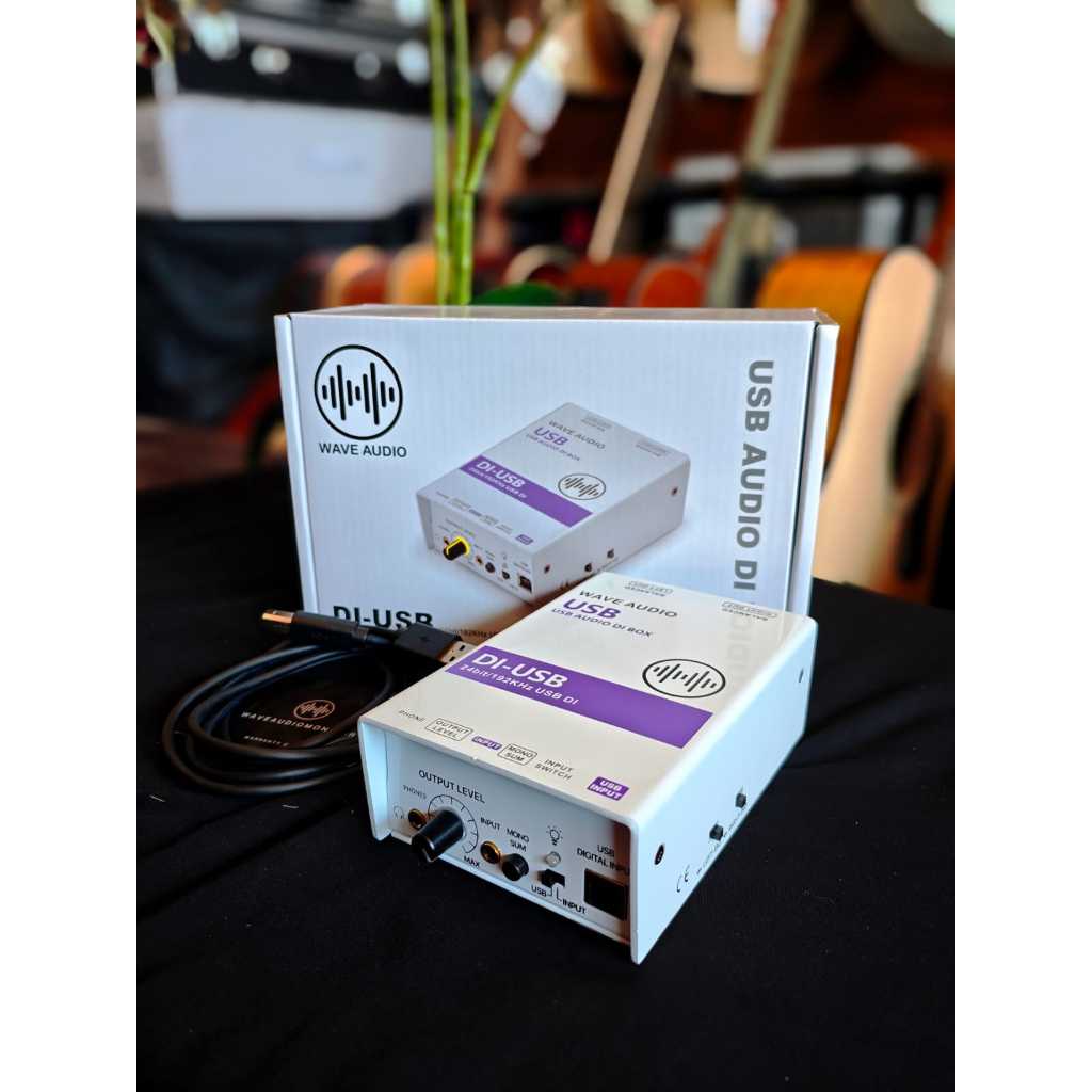 WAVE AUDIO WAVE DI-USB DIRECT BOX/WAVE AUDIO WAVE DI-USB DIRECT BOX