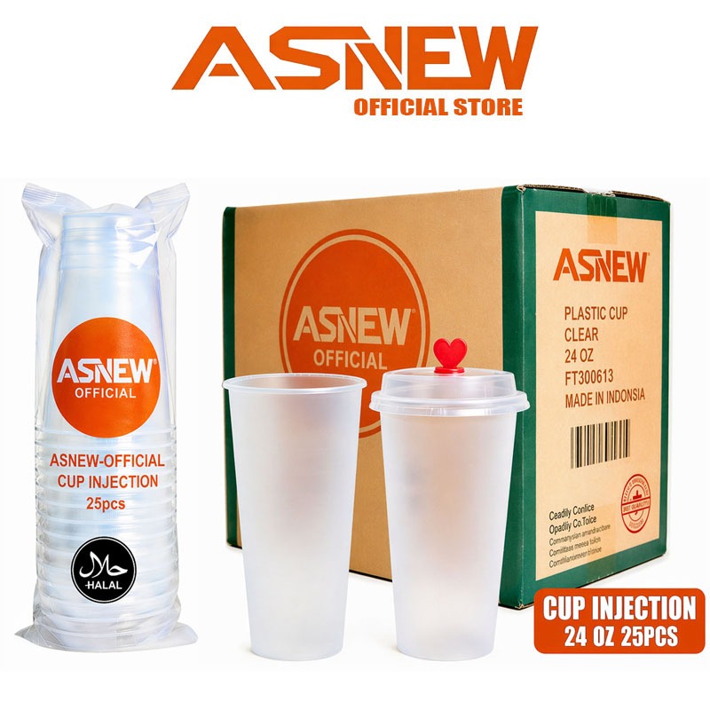 Asnew Cup Injection 24oz 700ml - 25 Pcs
