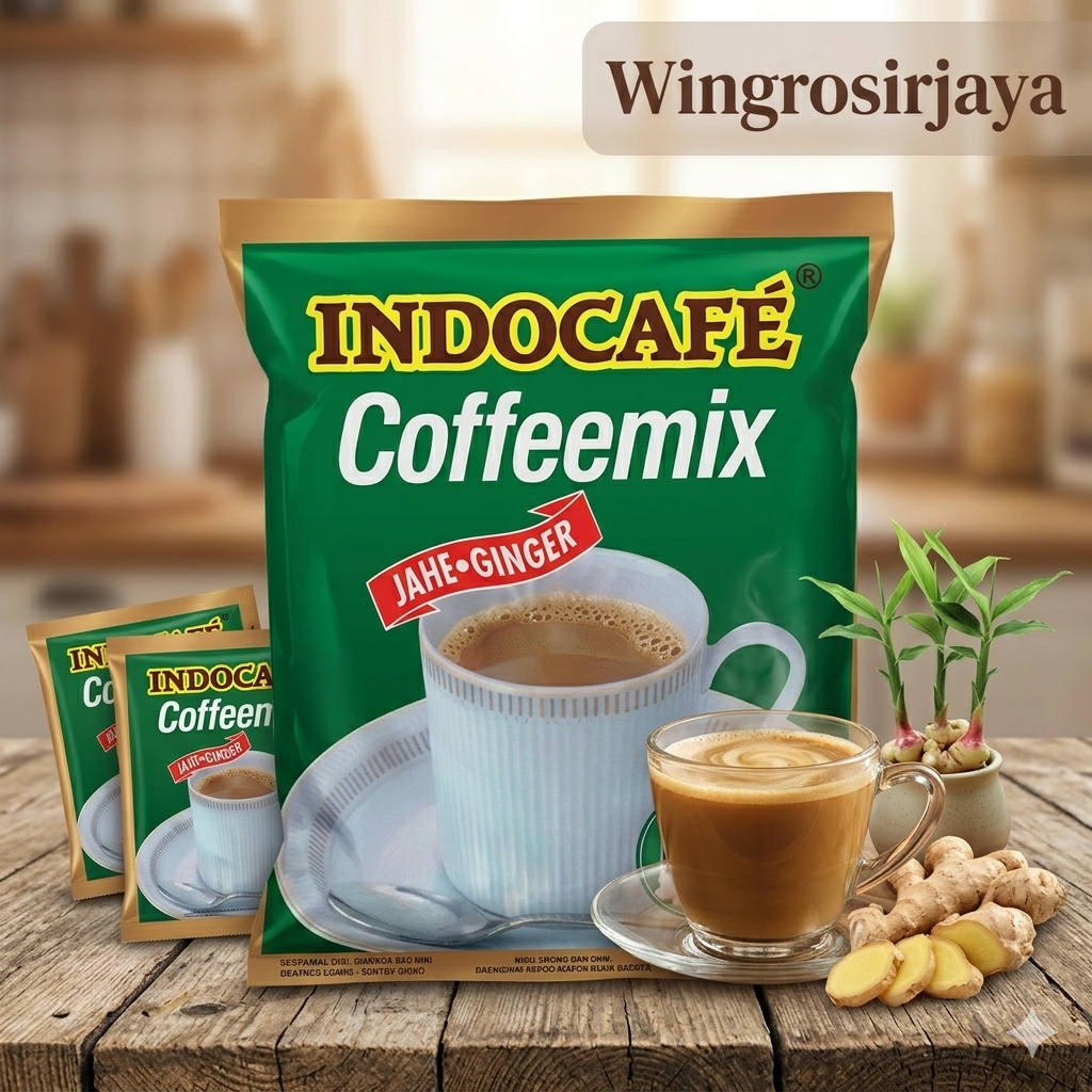 Indocafe Coffeemix Jahe (30 sachet)