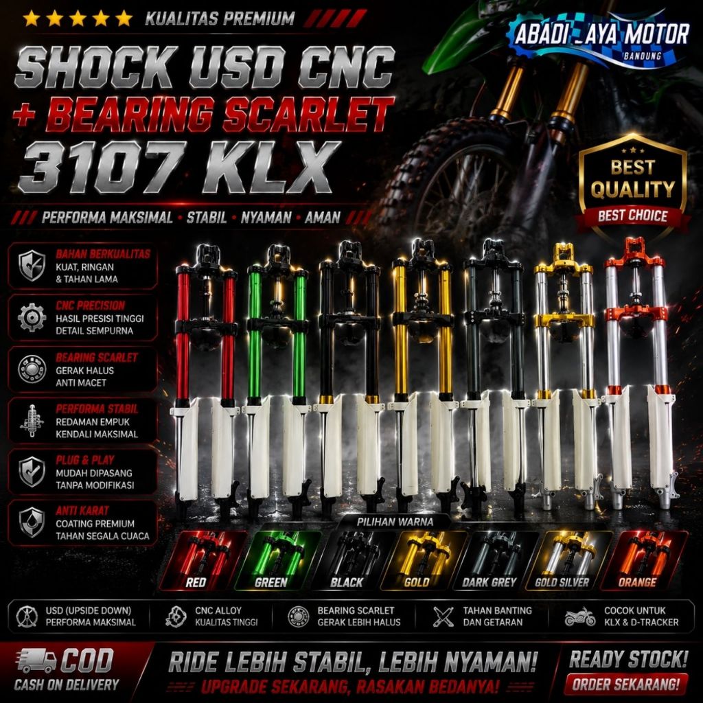 Shock Usd KLX 3107 Bearing Scarlet