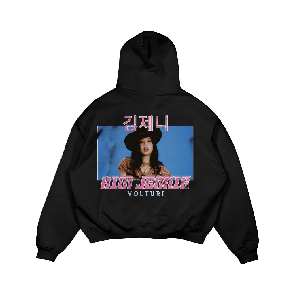 VOLTURI Sweater Hoodie Boxy Oversize KIM JENNIE