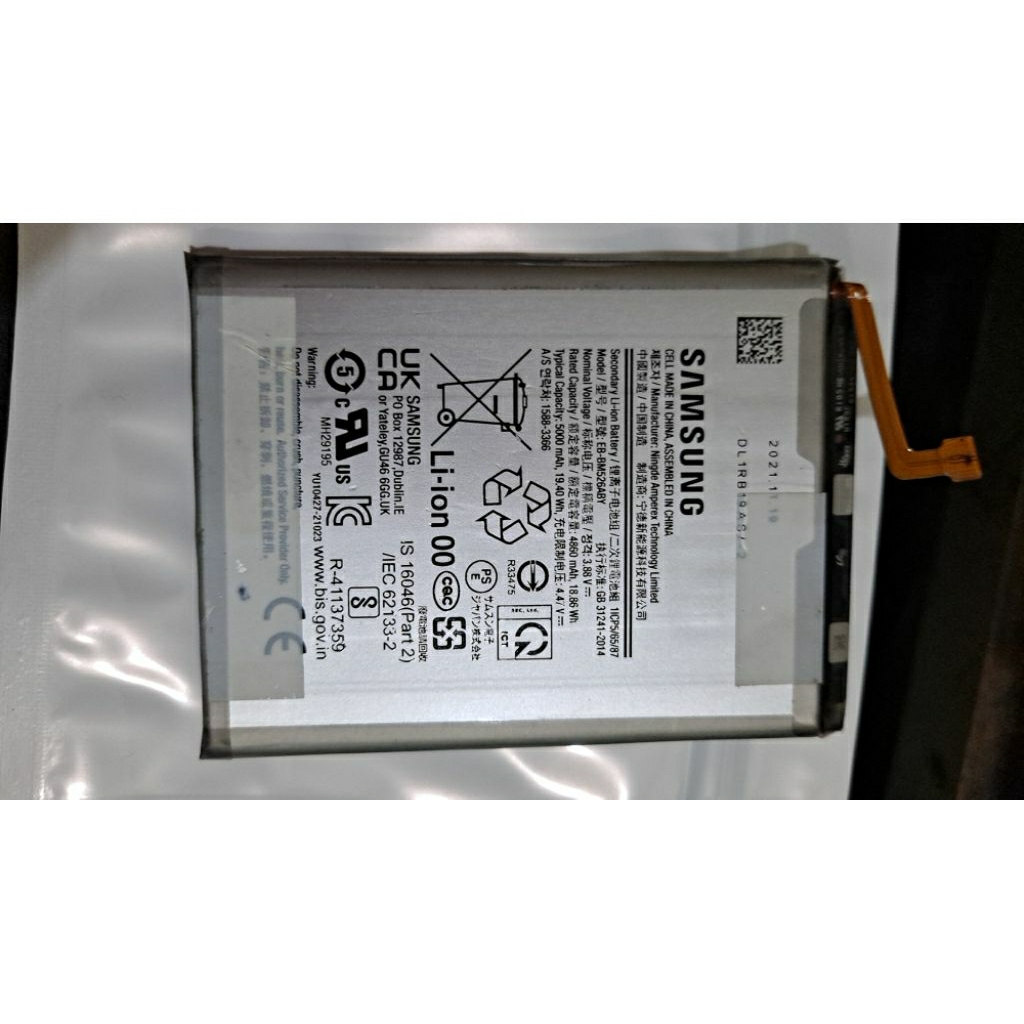 batrai baterai batre SAMSUNG M52 ori copotan