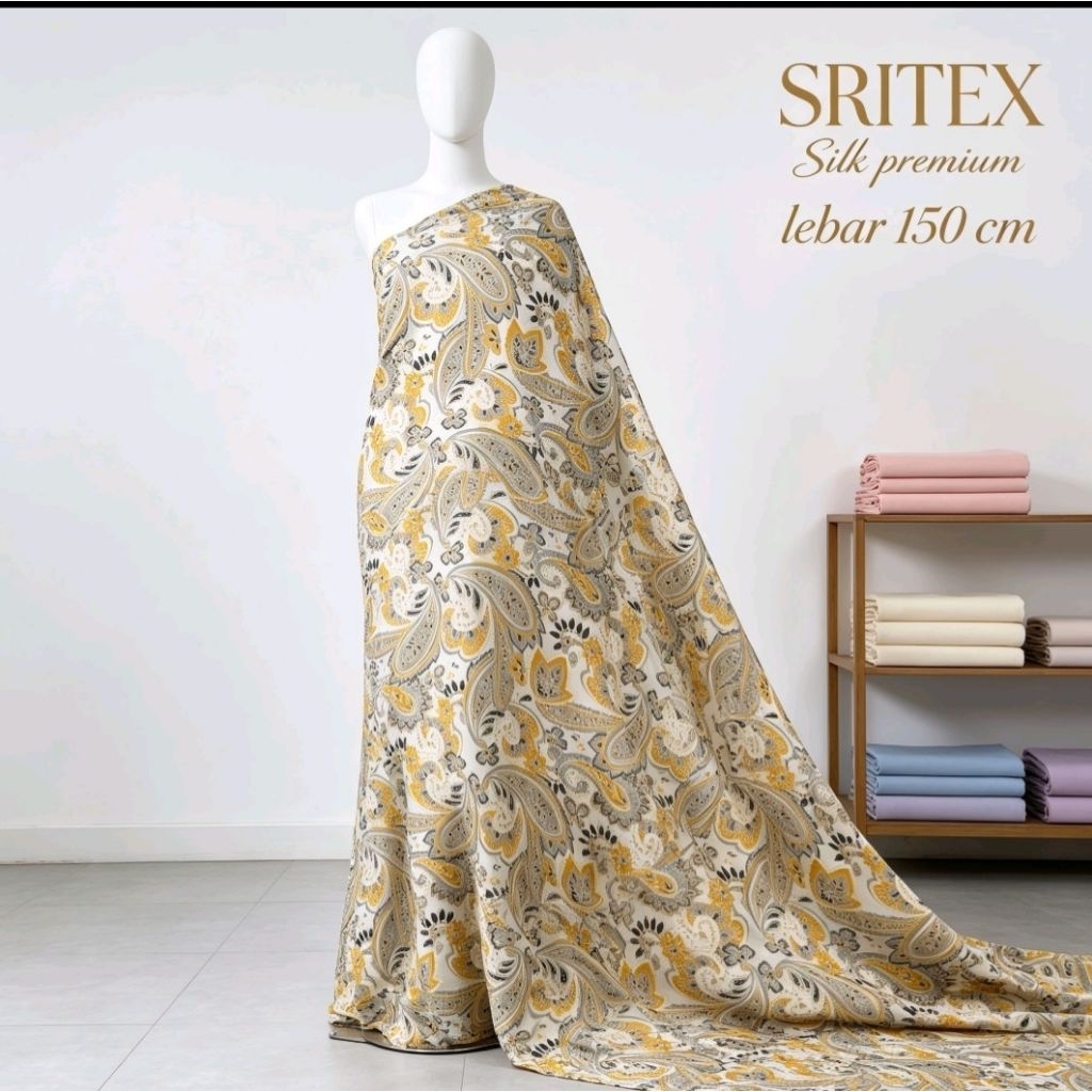 kain satin silk import - kain satin silk motif - kain silk motif - kain satin silk premium