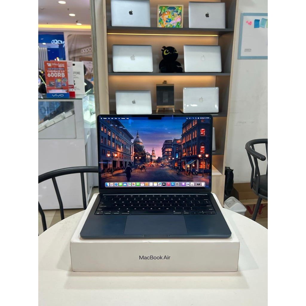 Laptop MacBook Air M2 [2022/2023] RAM [8GB/16GB] SSD [256GB/512GB] - Bekas Garansi Resmi