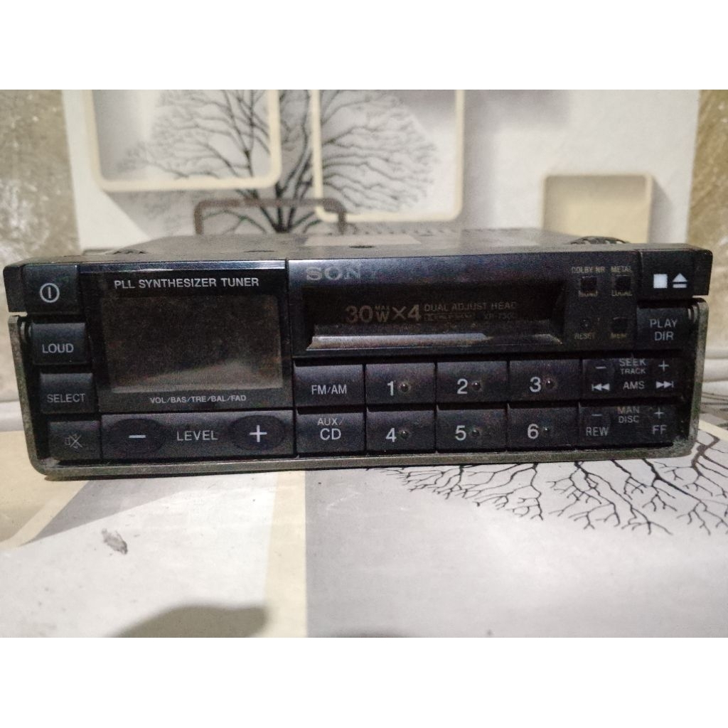 head unit tape mobil sony XR-7300