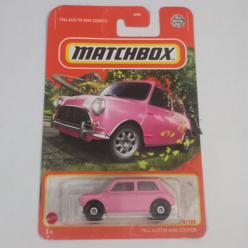 Matchbox 1964 Austin Mini Cooper - Pink