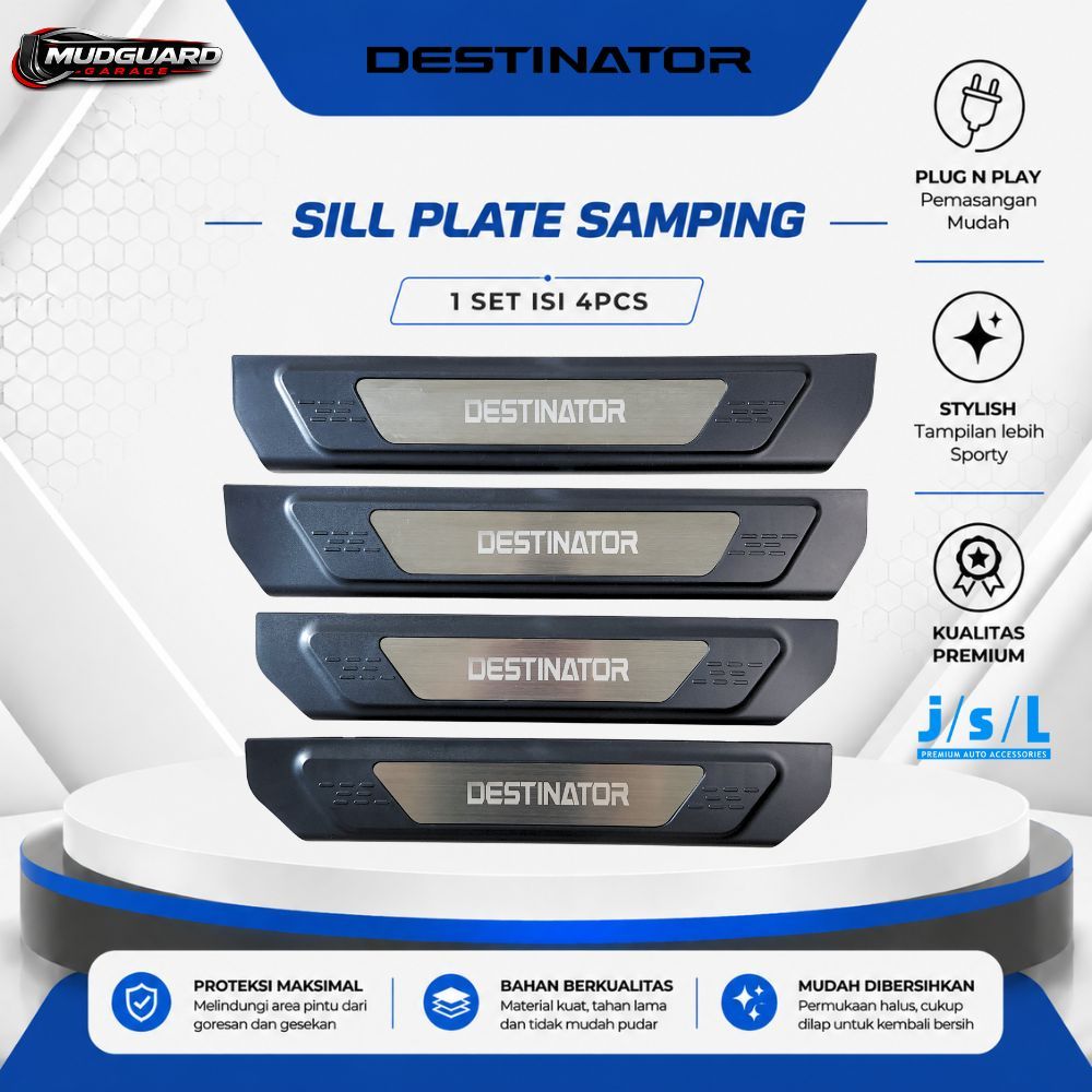 Sill Plate Mitsubishi Destinator Door Sillplate Pintu Aksesoris Mobil