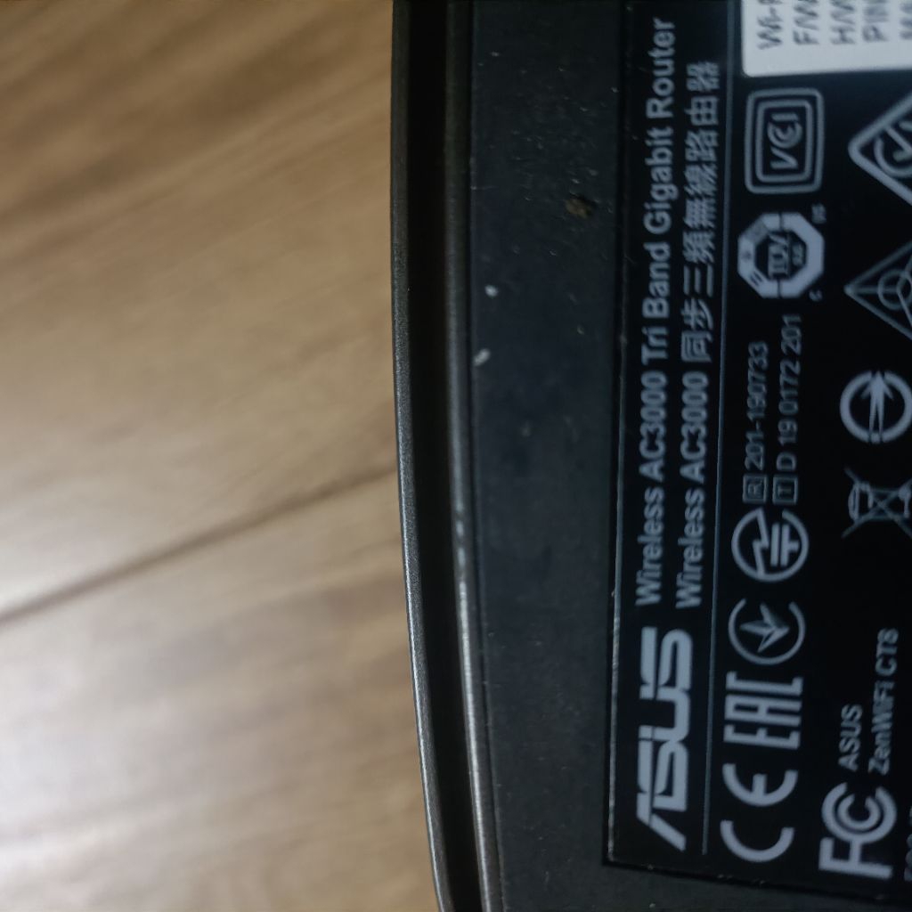 asus wifi router ac3000