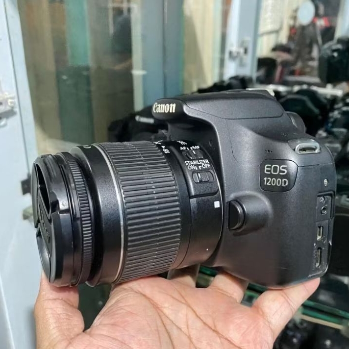 Canon 1200d vignet bekas mulus