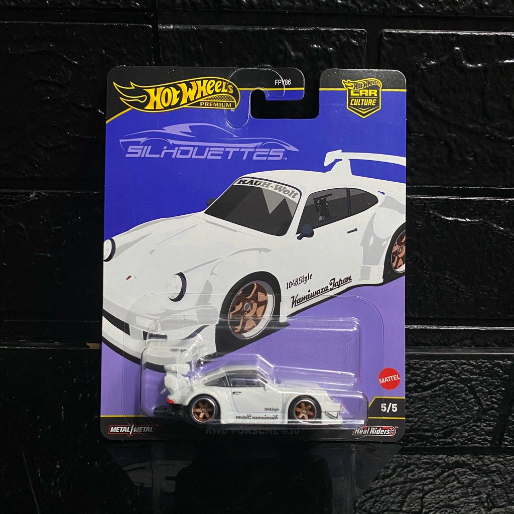 [FREE PROTECTOR] Hot Wheels Premium Silhouettes RWB Porsche 930