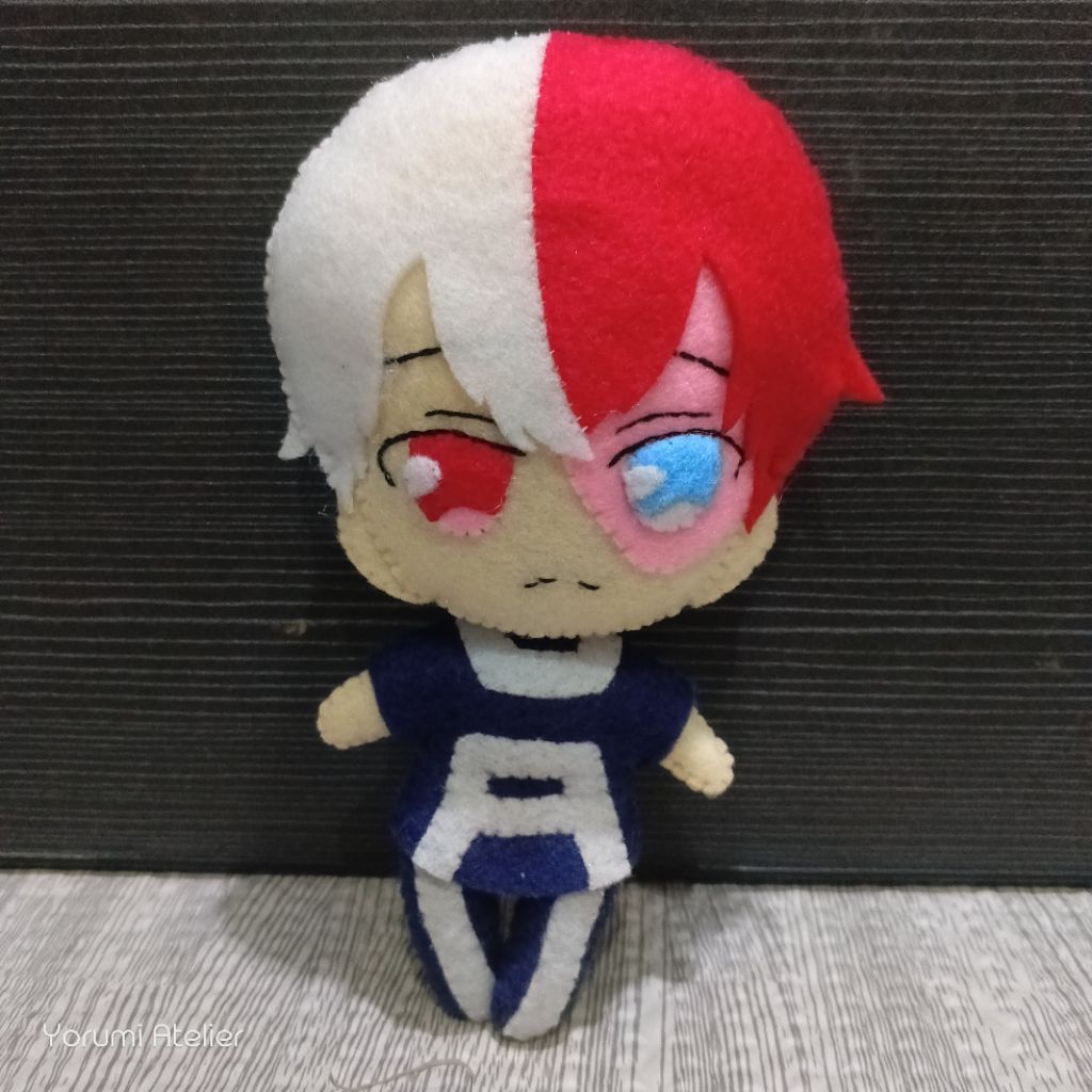 Boneka Flanel BNHA | BNHA Felt Doll (Todoroki Shoto)