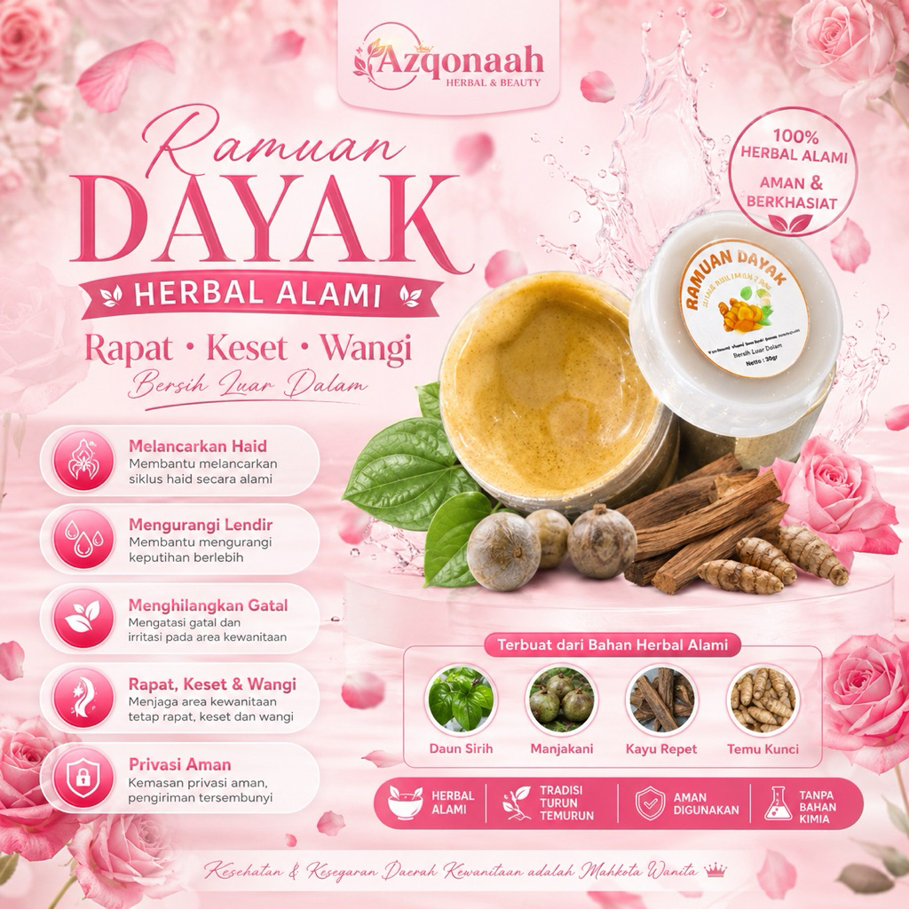 PRIVASI AMAN Ramuan cinta Asli dayak jamu herbal