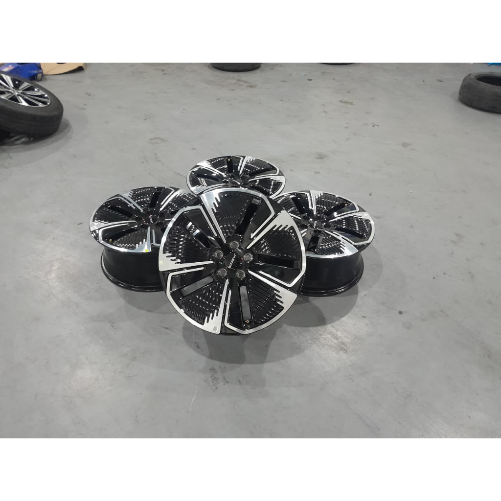 Velg second original copotan mobil jaecoo j5 ring 18 5x108 velg only 4 pcs