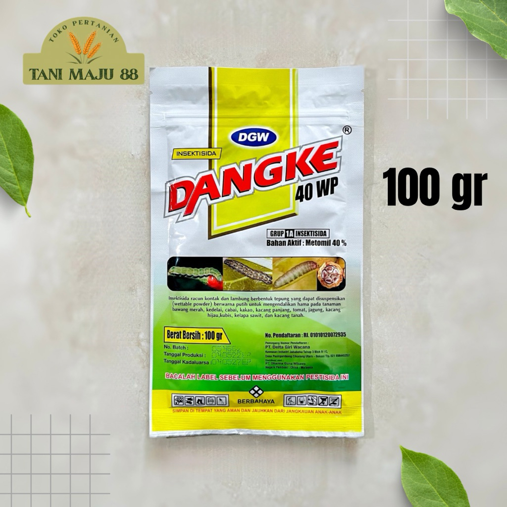 Insektisida Kontak Sistemik Dangke Metomil 40WP 100 gram