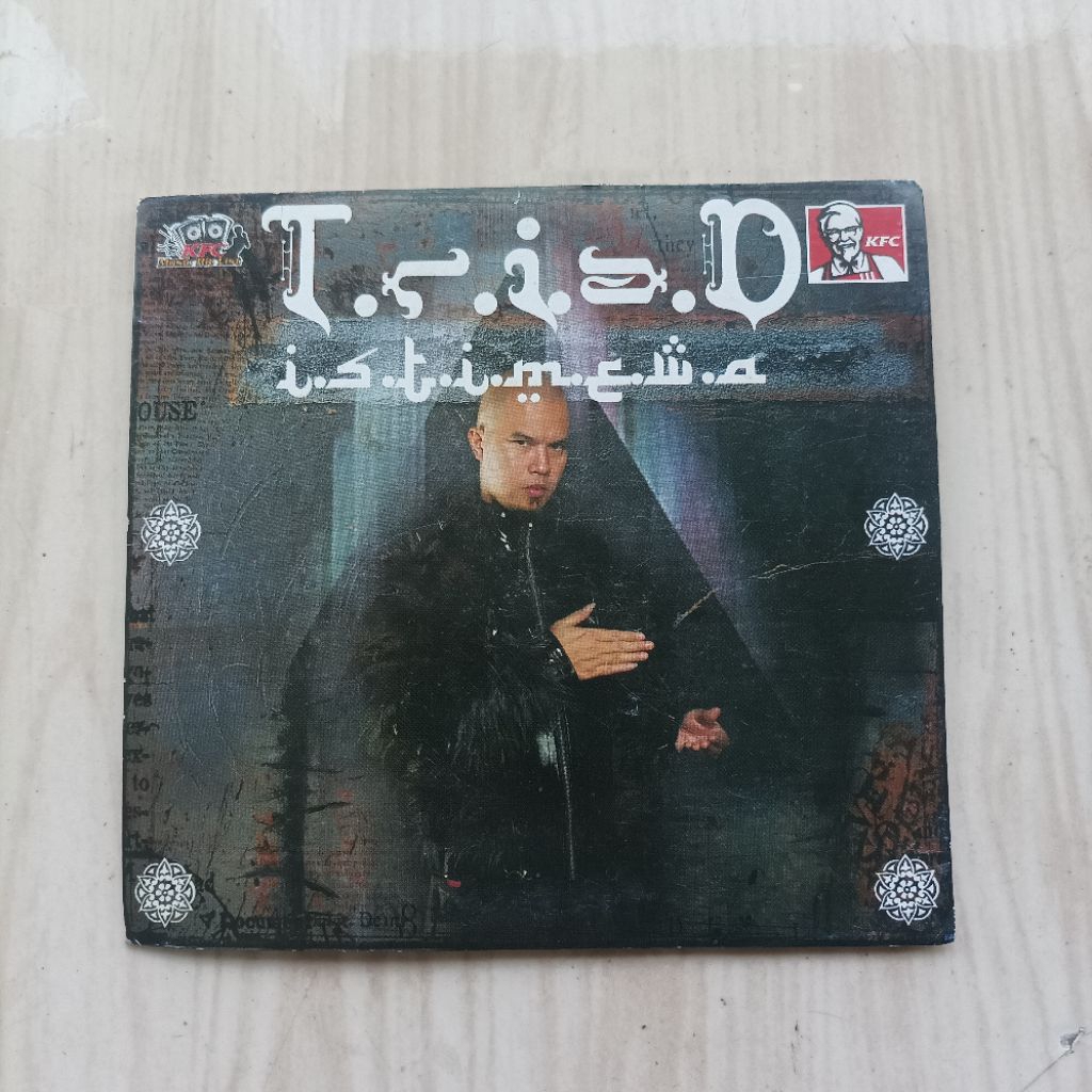 Original CD Audio Music Band Ahmad Dhani Triad Album Istimewa