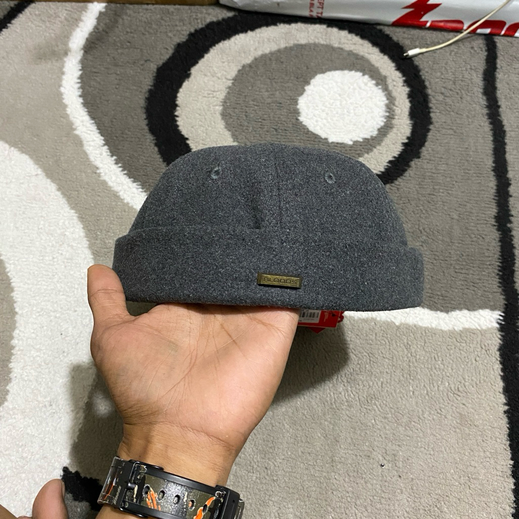 CAPS | HAT | TOPI BLOODS GREY ORIGINAL..