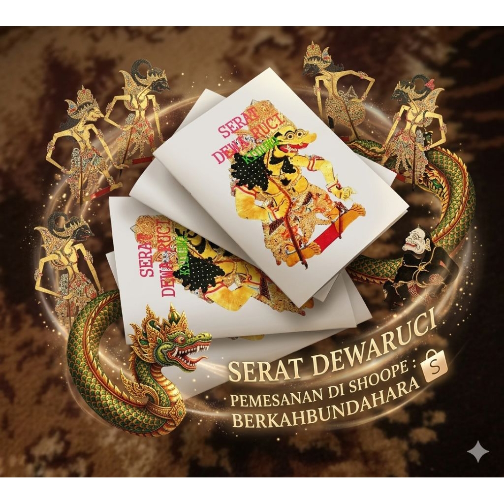 Serat dewa ruci,buku wayang Dewaruci,