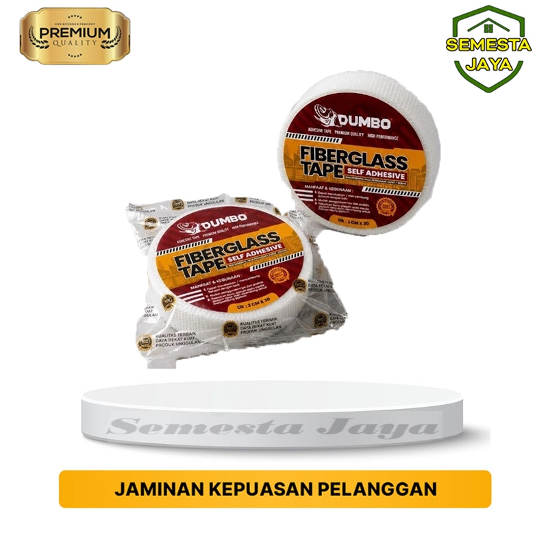 Isolasi Plafon Gipsum FiberGlass Tape Lem Lakban Plafon Gypsum Rumah Kasa Perban Gypsum Selotip Fibe