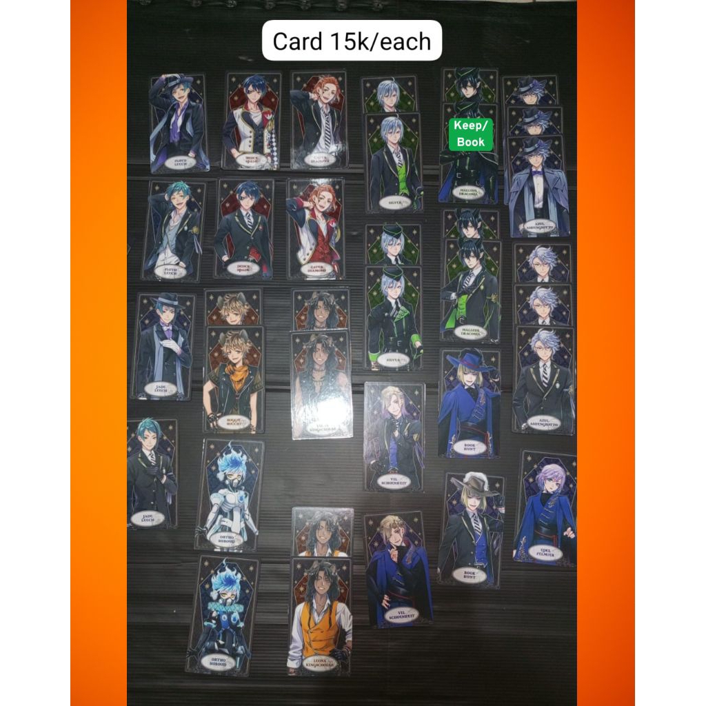 MERCHANDISE GAME TWISTED WONDERLAND CARD