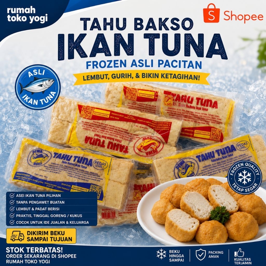 Tahu Ikan Tuna Frozen