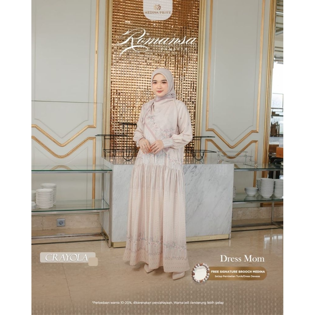 Romansa Dress - Crayola by Medina