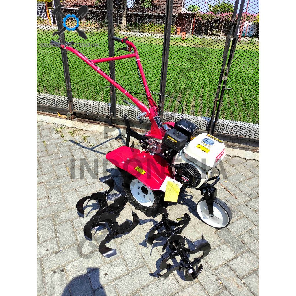 HONDA OSHIMA Mesin Traktor Mini Tiller Cultivator ZC100T Bajak Tanah Sawah Basah Kering