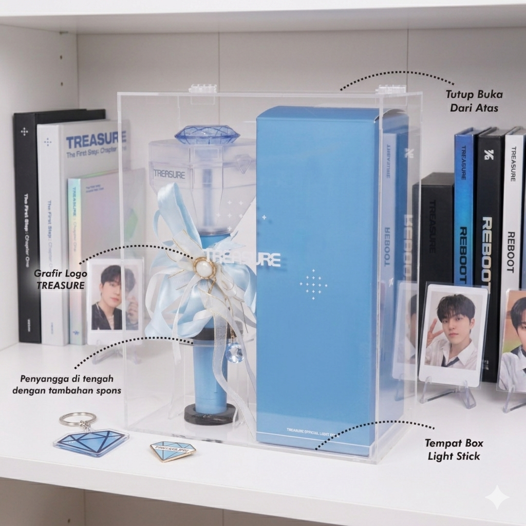 Lightstick TREASURE / Box Lightstick Treasure x Kardus / Box Lightstick Treasure x BOX / Box Lightst