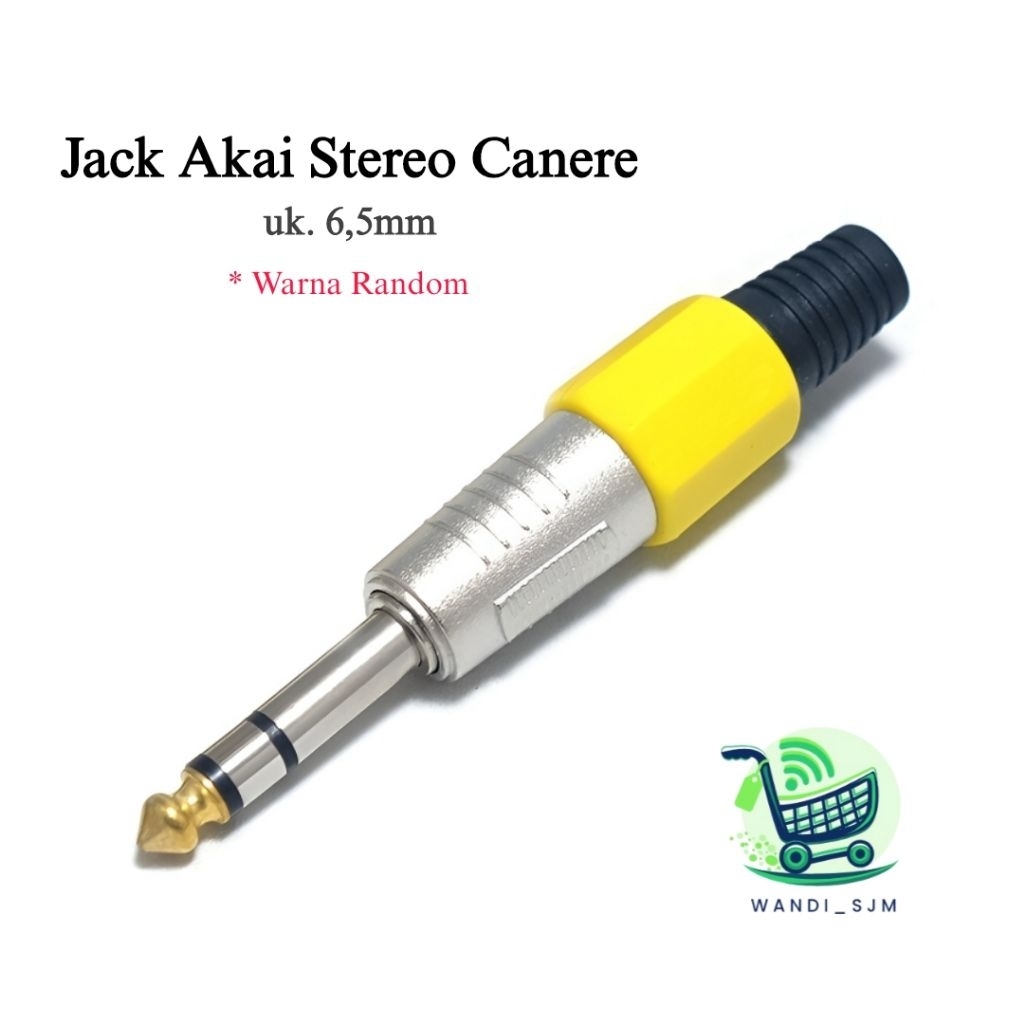Jack Akai Stereo Canere Jack Microphone Audio