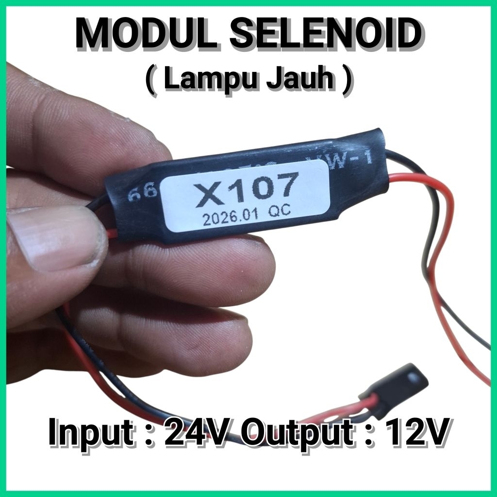 Vahid modul selenoid e10 plus satuan input 24V output 12V