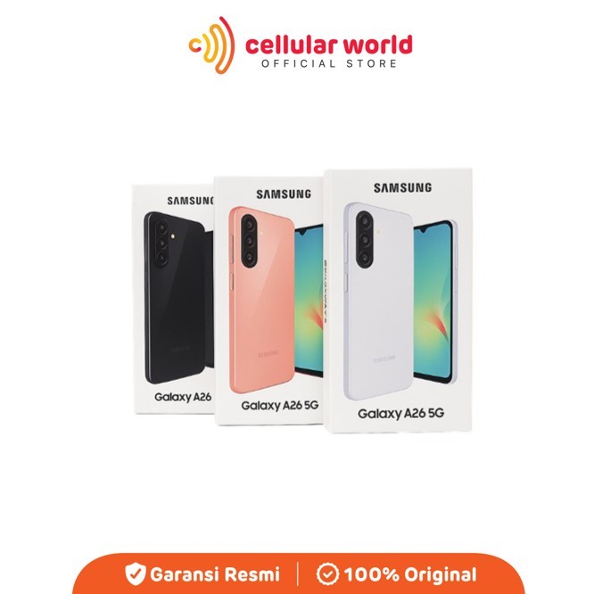 Samsung Galaxy A26 5G 8/256GB [Garansi Resmi]