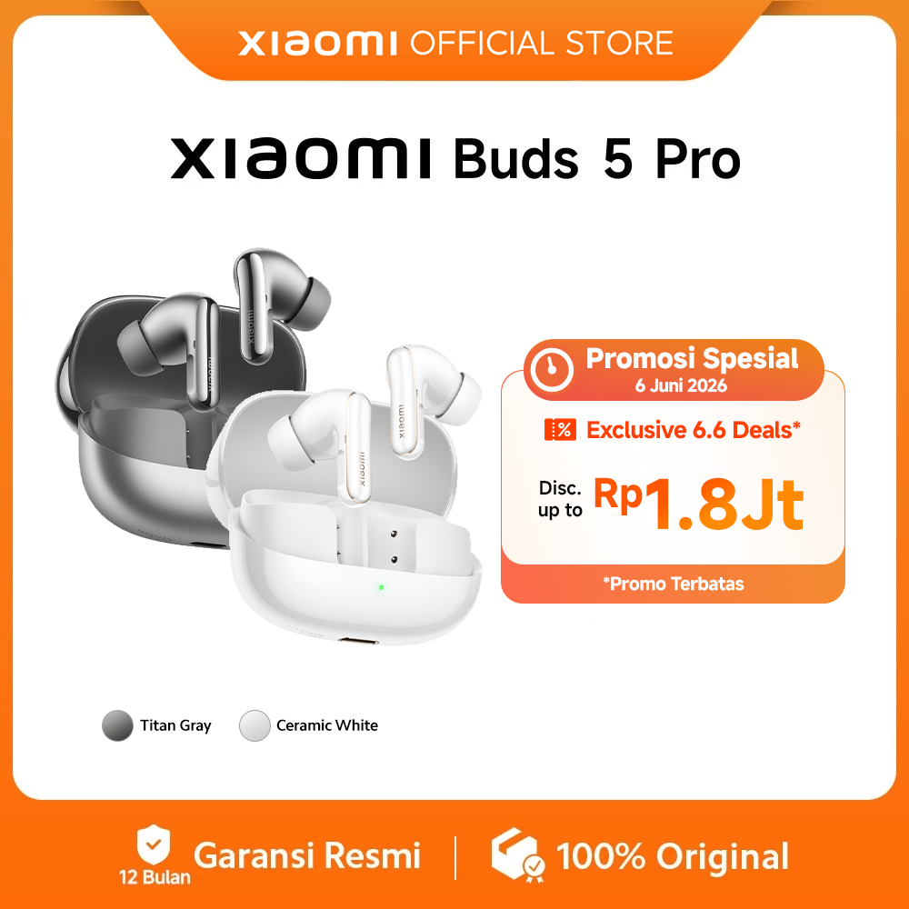 Xiaomi Buds 5 Pro | Dual-amplifier coaxial triple drivers | HARMAN AudioEFX Tuning | Qualcomm aptX™ 