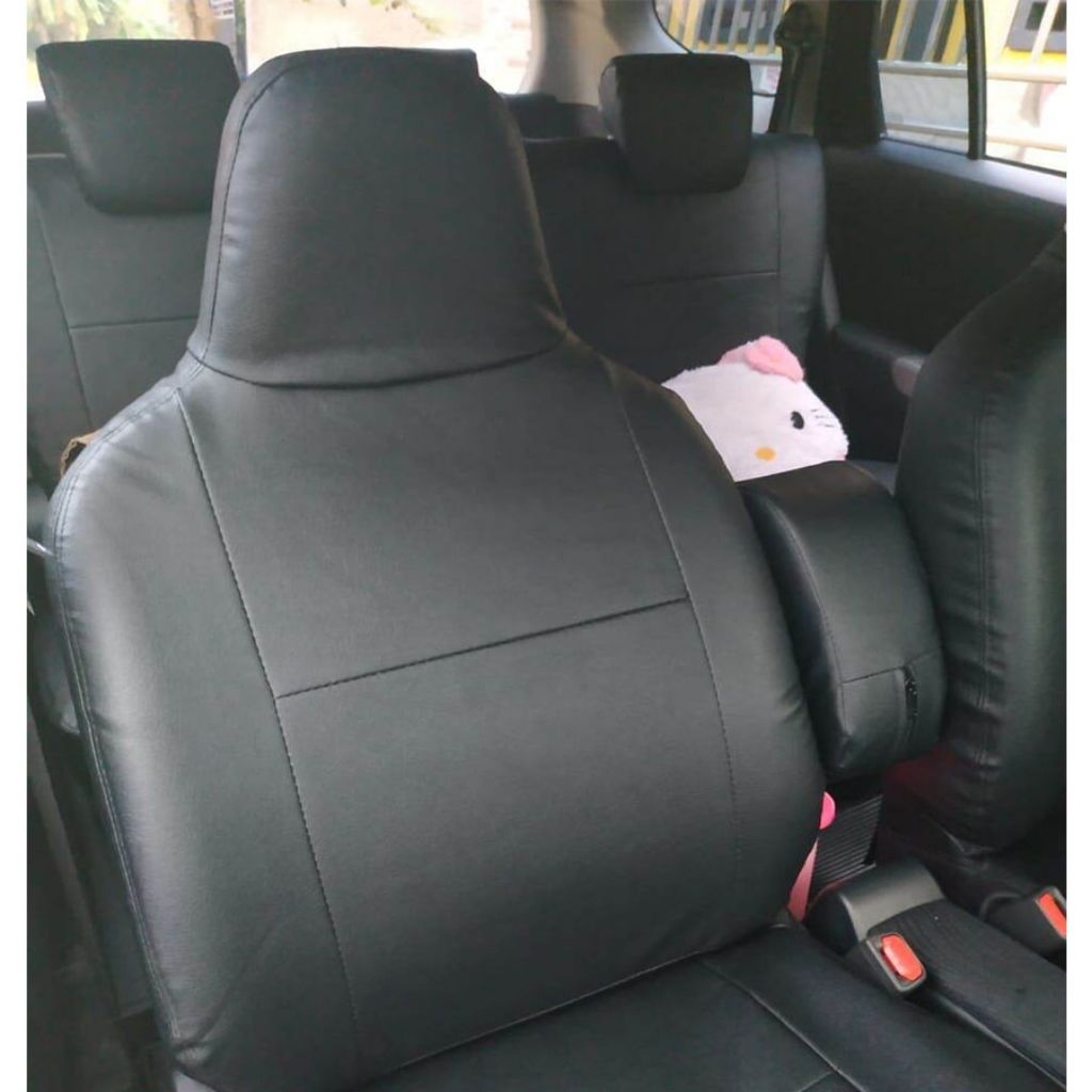 Sarung Jok CALYA/SIGRA 1 BARIS DEPAN HITAM POLOS