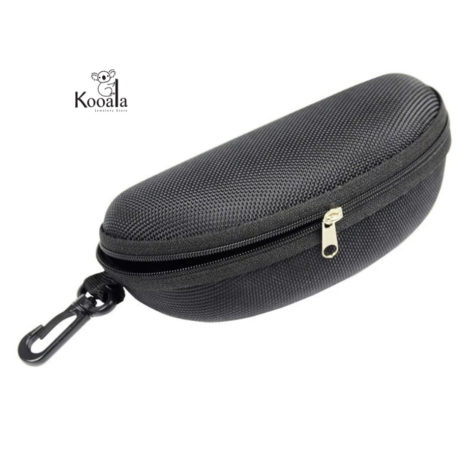 Tempat Kacamata Resleting Waterproof Hardcase Cover Kacamata Box Case Resleting