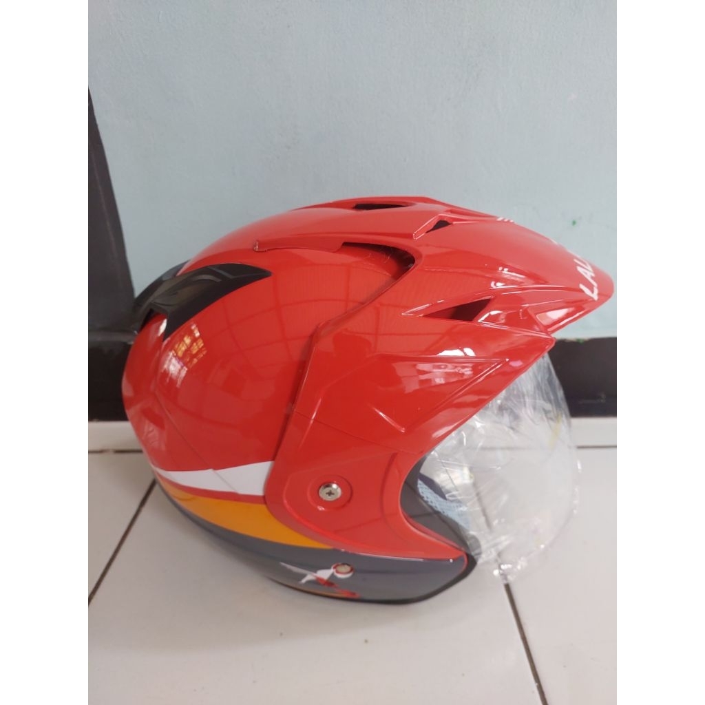 helm lalamove double visor