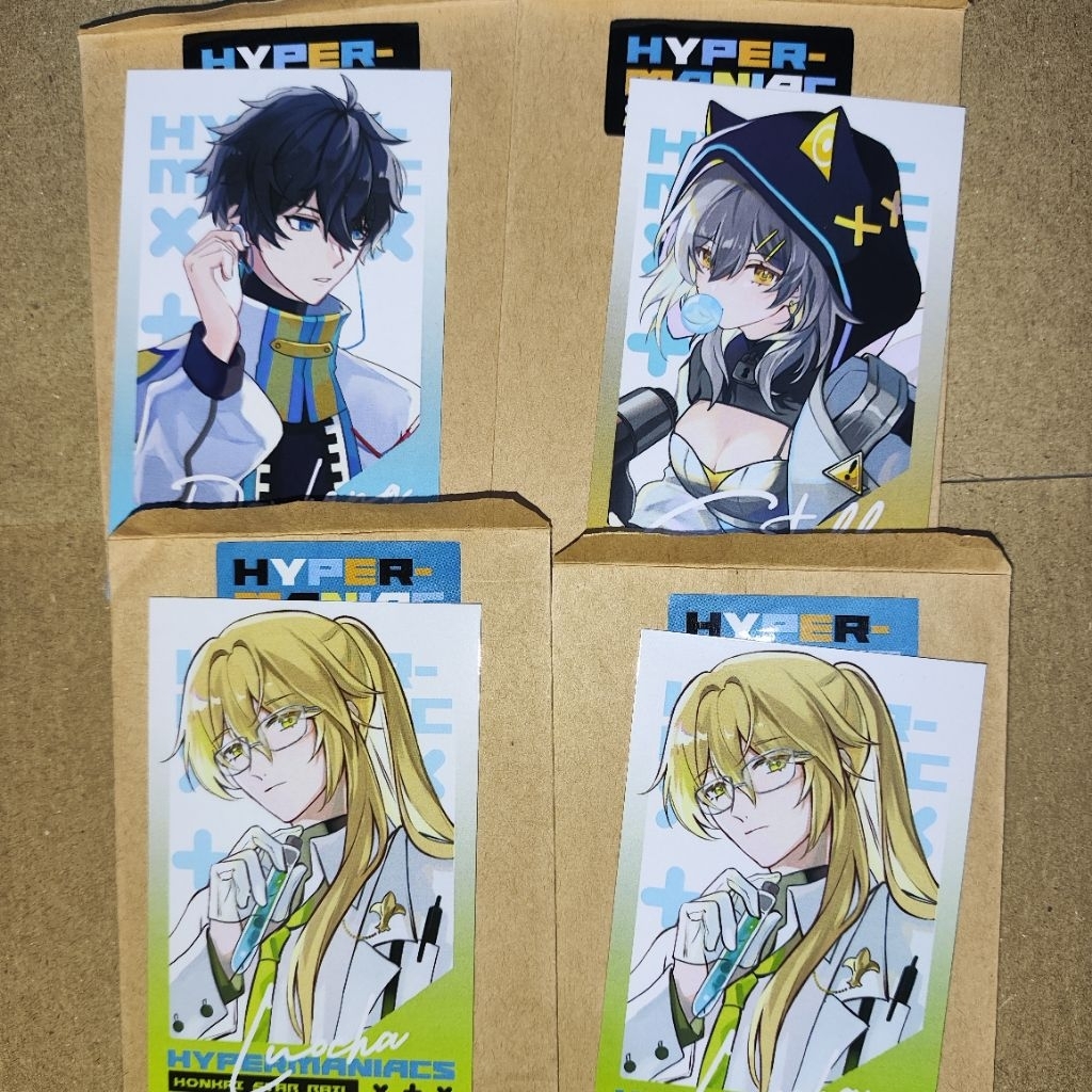 Pc Photocard HSR honkai star rail Hypermaniac by Lemon Choux