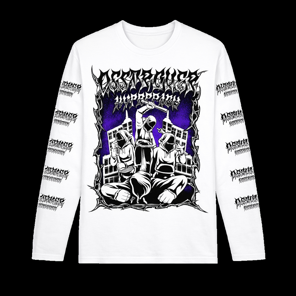 KAOS LENGAN PANJANG NETRAL DESTROYER HYPOCRISY T-SHIRT LONGSLEEVE NETRAL
