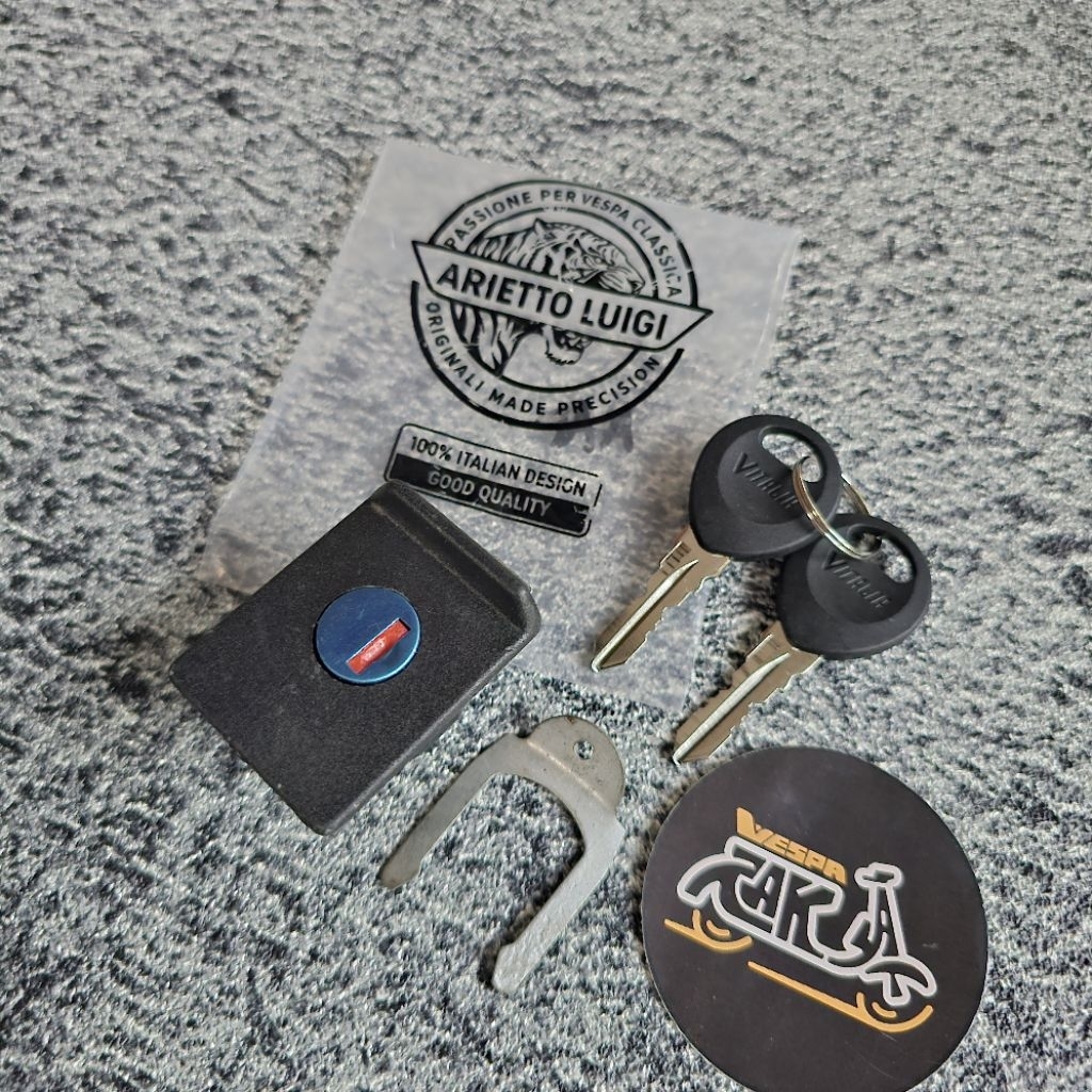 Kunci Laci Box Bagasi Vespa Px Exclusive Excel T5 Spartan Import