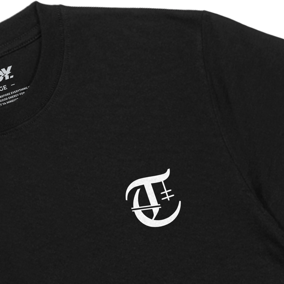 TROY COMPANY Kaos Pria Lengan Pendek Hitam - Mentally Prepared Tshirt Black MTD 3629