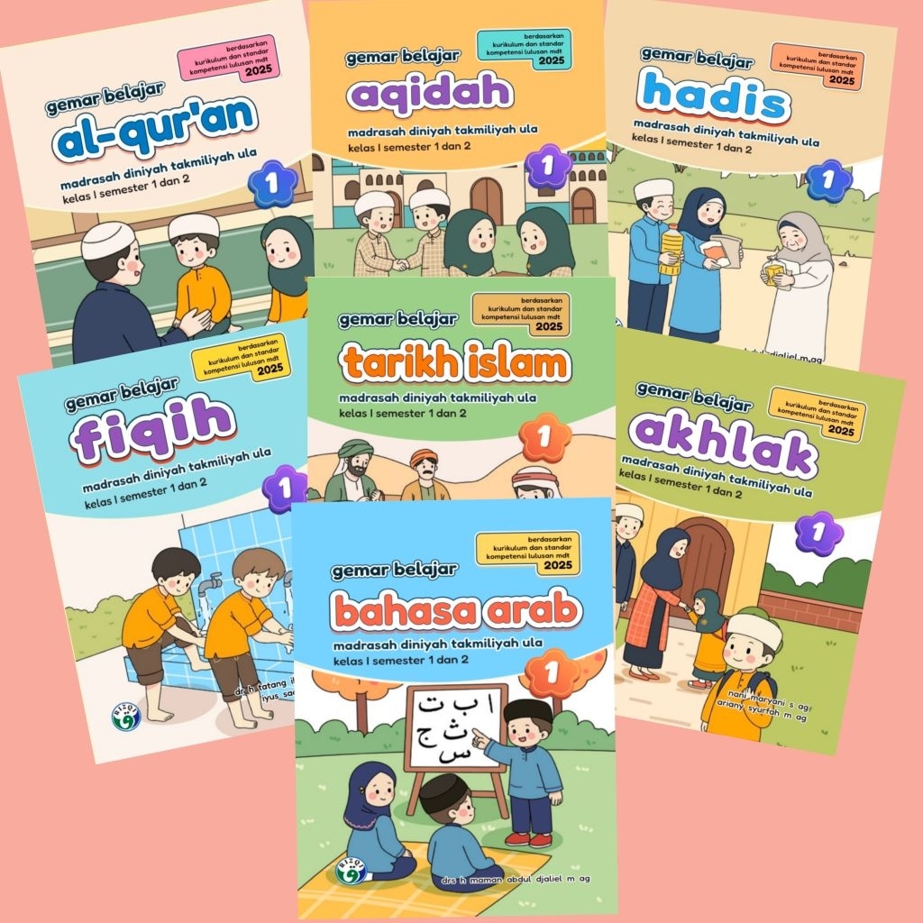 BUKU PAKET MDTA KELAS 1 SD/MI KURIKULUM 2025