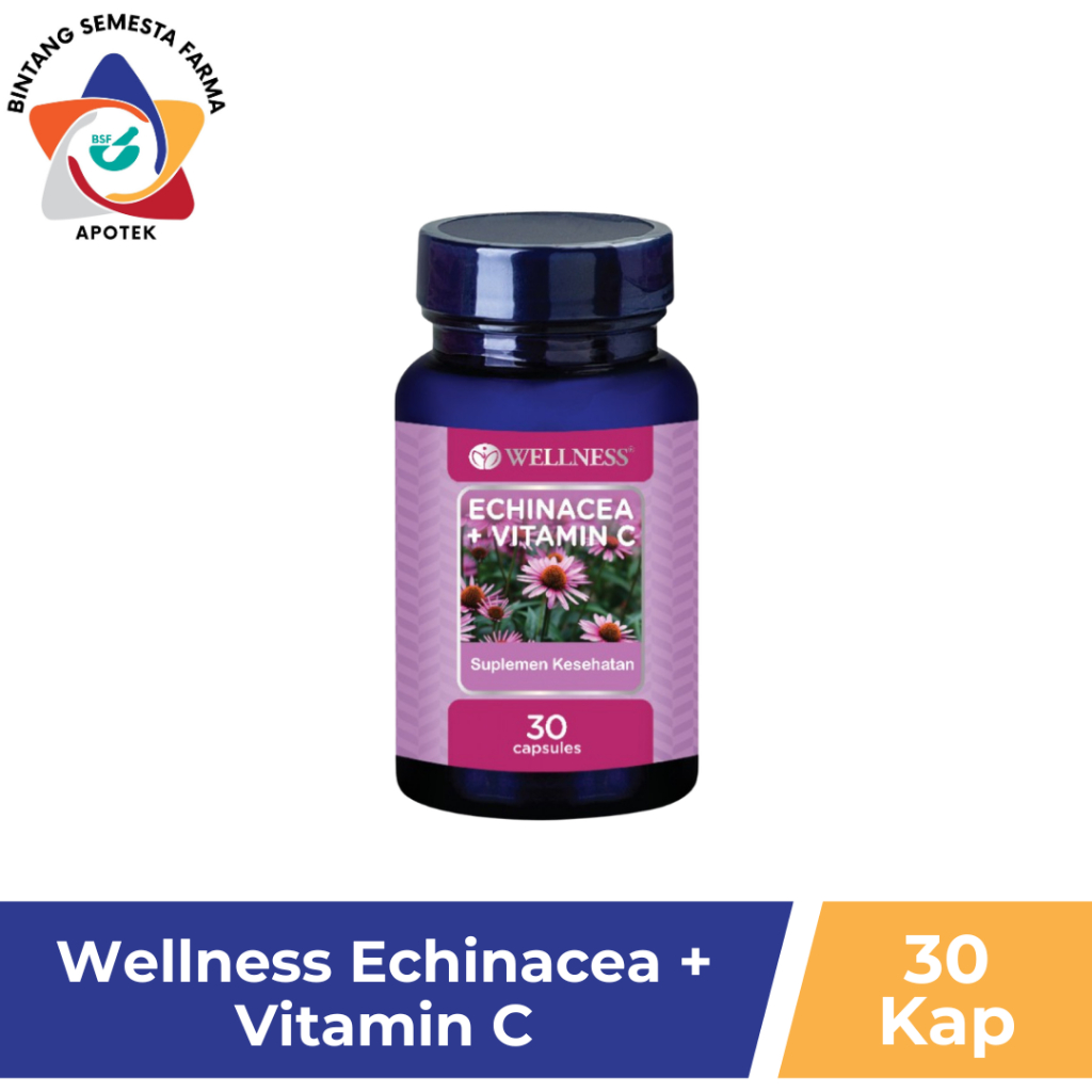 Wellness Echinacea + Vitamin C 30 Kapsul