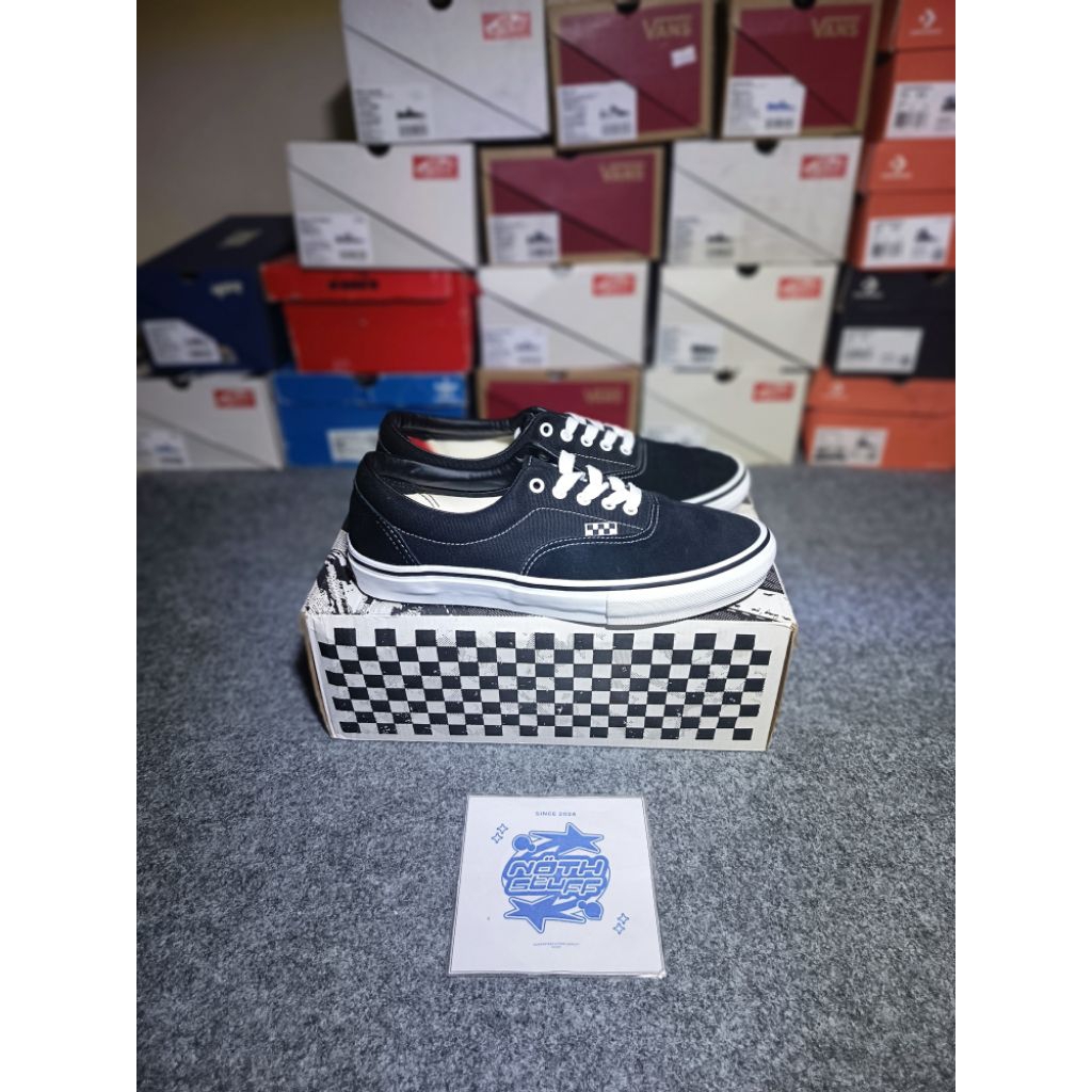Vans Skate Era Black White (RESMI PT NAVYA)