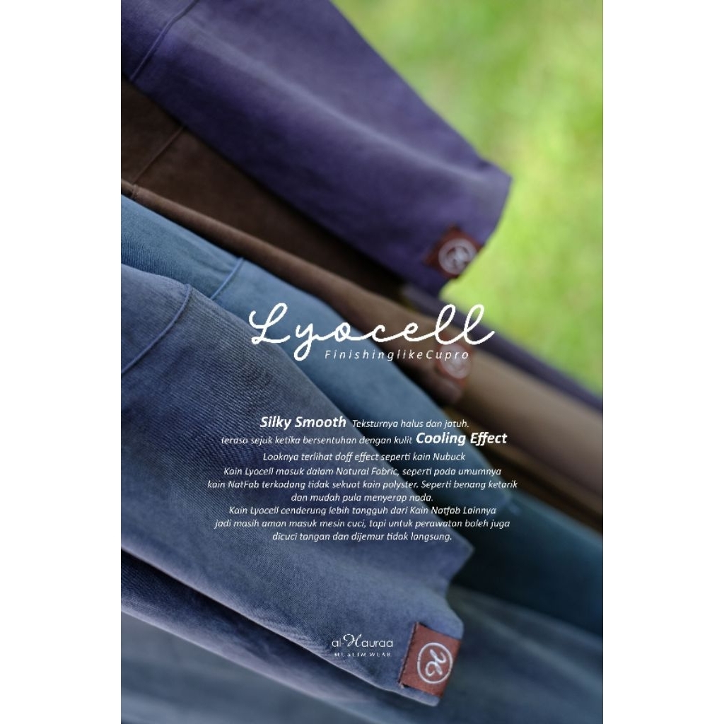 Gamis BANNA Natural Fabric Al-Hauraa