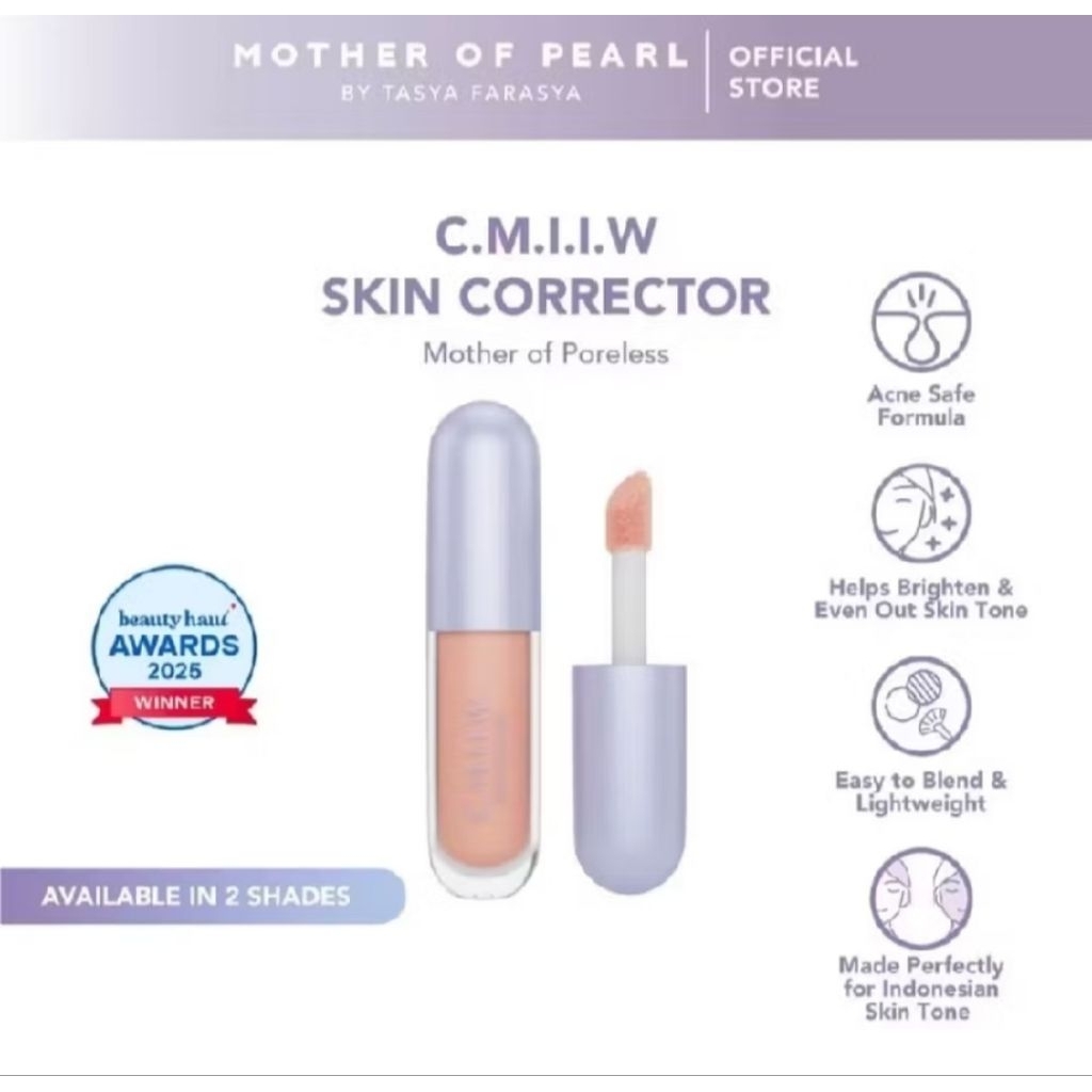 New MOP - CMIIW Skin Corrector MOP Mother of Poreless Peach MeIf I'm Dull Corrector MOP corrector pe